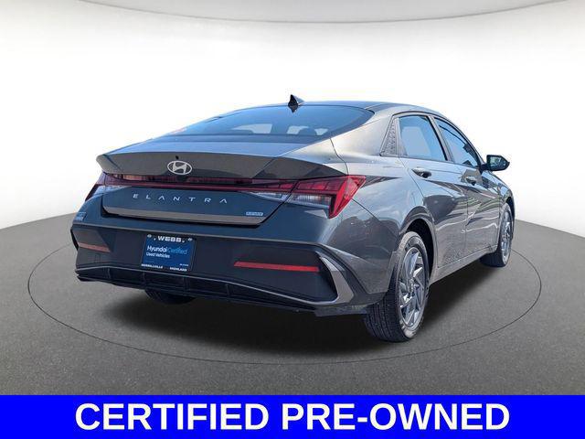 2025 Hyundai Elantra Hybrid Blue