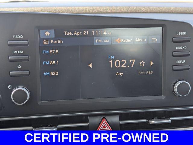 2025 Hyundai Elantra Hybrid Blue