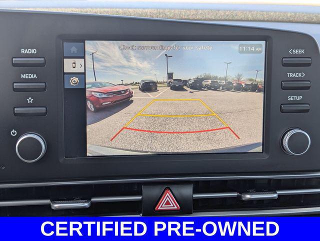 2025 Hyundai Elantra Hybrid Blue