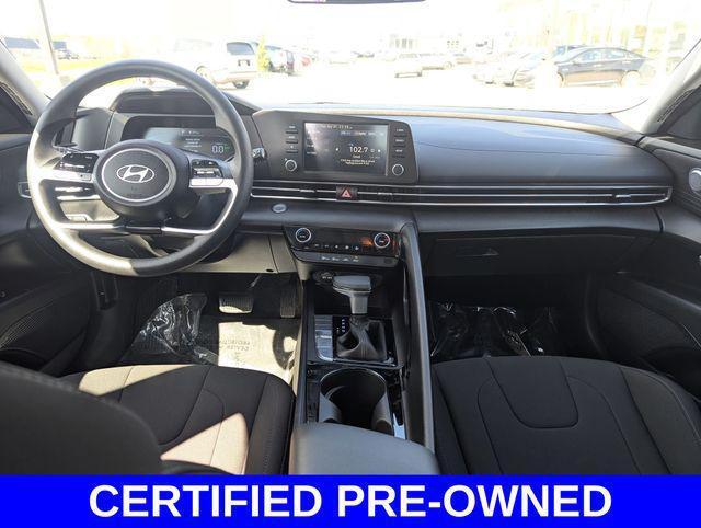 2025 Hyundai Elantra Hybrid Blue