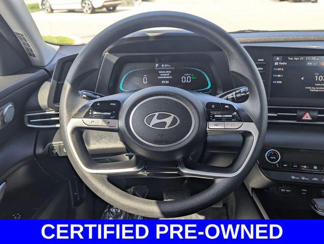 2025 Hyundai Elantra Hybrid Blue