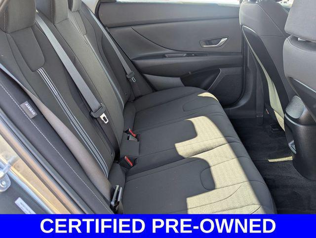 2025 Hyundai Elantra Hybrid Blue