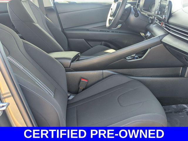 2025 Hyundai Elantra Hybrid Blue