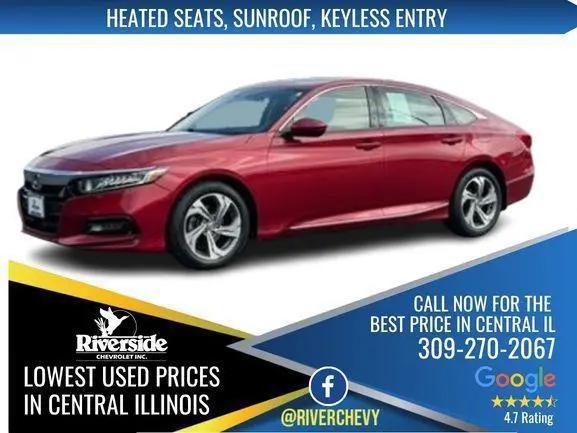 2019 Honda Accord EX-L for sale in Chillicothe, IL