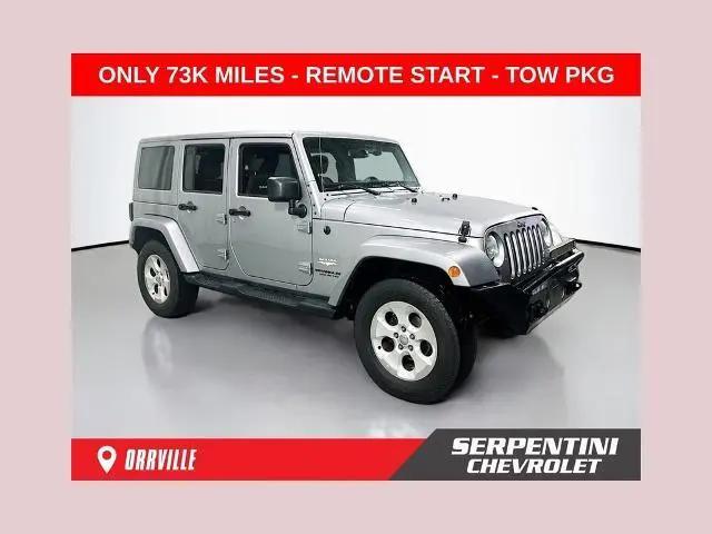 2014 Jeep Wrangler Unlimited Sahara for sale in Orrville, OH