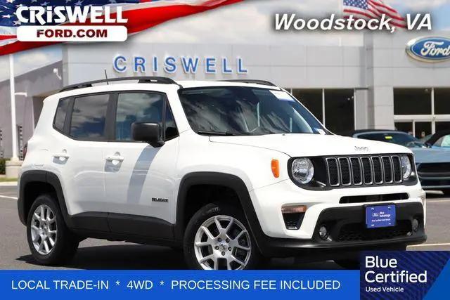 2022 Jeep Renegade Latitude 4x4 for sale in Woodstock, VA