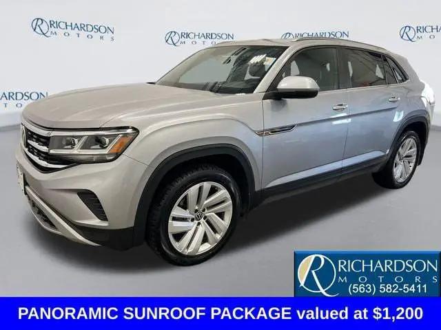 2021 Volkswagen Atlas Cross Sport 3.6L V6 SE w/Technology for sale in Dubuque, IA