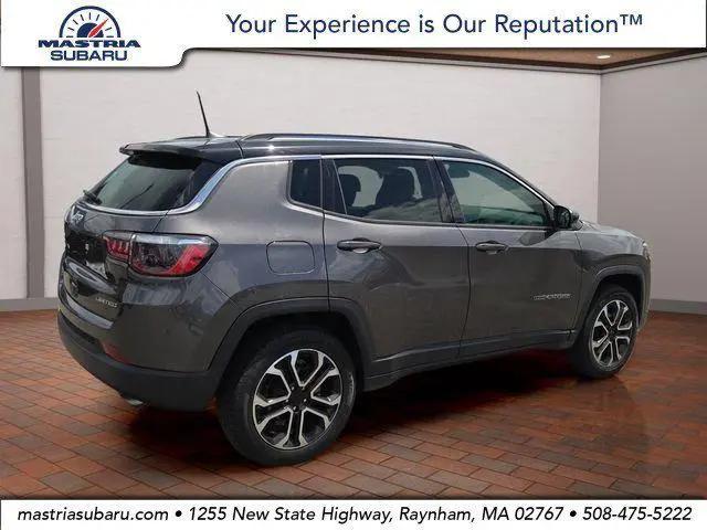 2022 Jeep Compass Limited 4x4 for sale in Raynham, MA