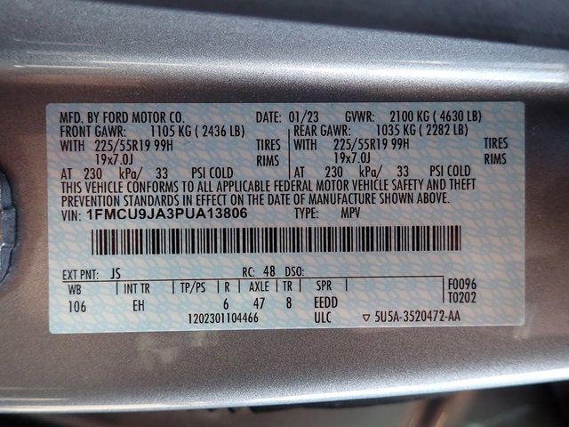 2023 Ford Escape Platinum