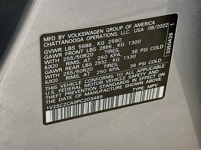 2023 Volkswagen Atlas Cross Sport 2.0T SEL R-Line Black