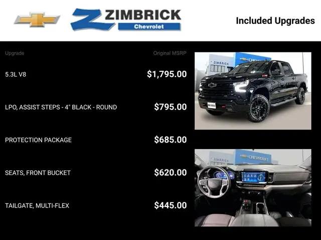 2024 Chevrolet Silverado 1500 4WD Crew Cab Short Bed LT Trail Boss