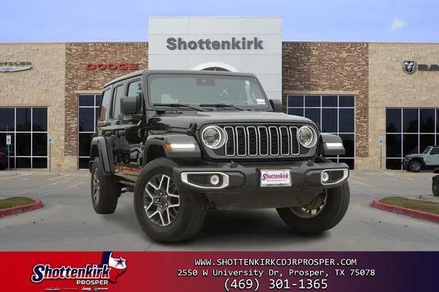 2025 Jeep Wrangler 4-Door Sahara 4x4 for sale in Prosper, TX
