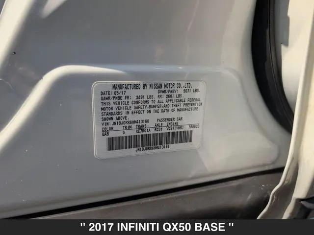 2017 INFINITI QX50 Standard