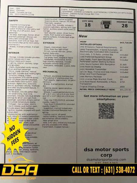 2005 Chevrolet Corvette Base