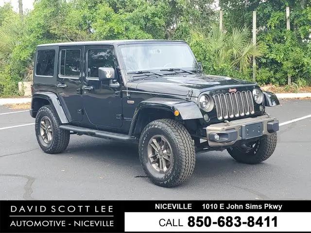 2017 Jeep Wrangler Unlimited 75th Anniversary Edition 4x4 for sale in Crestview, FL