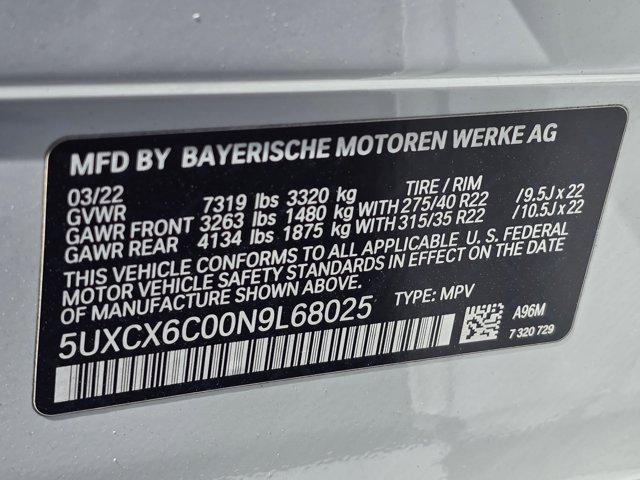 2022 BMW X7 M50i