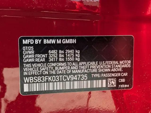 2026 BMW M5 Standard