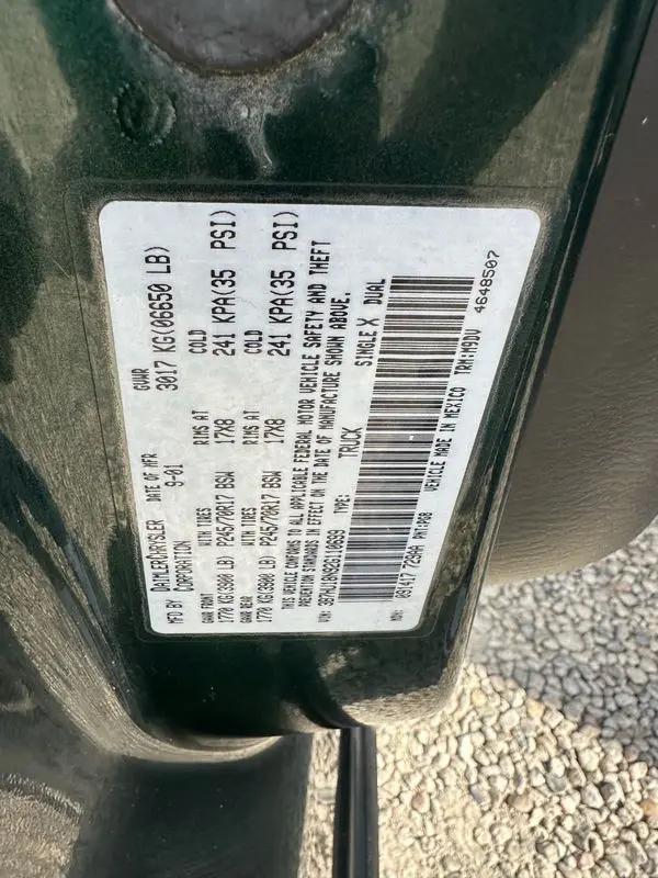 2002 Dodge Ram 1500 Base