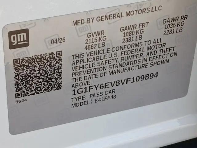 2027 Chevrolet Bolt LT FWD