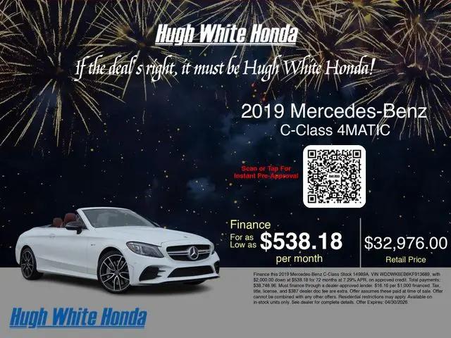 2019 Mercedes-Benz AMG C 43 4MATIC
