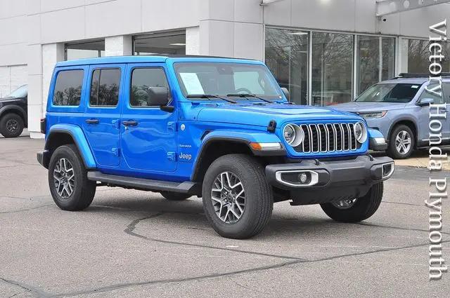 2024 Jeep Wrangler 4-Door Sahara 4x4 for sale in Plymouth, MI