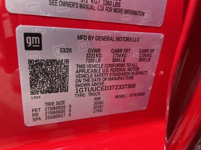 2026 GMC Sierra 1500 Crew Cab, Short Bed, Elevation, 4WD