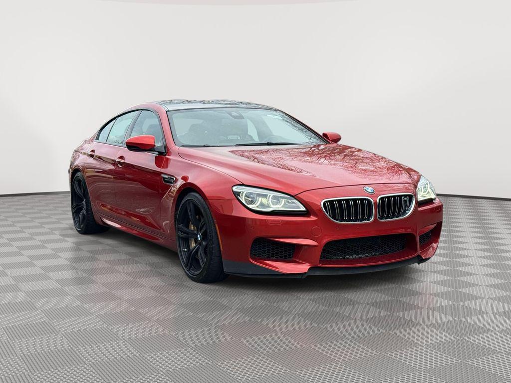 Orange Metallic 2017 BMW M6 Gran Coupe RWD Sedan Rear-Wheel Drive 7-Speed Automatic