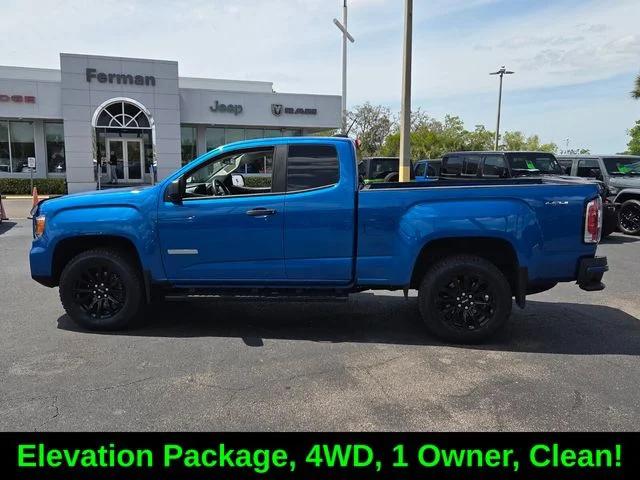 2022 GMC Canyon 4WD Extended Cab Elevation Standard