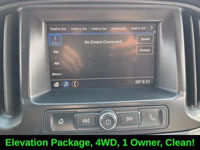 2022 GMC Canyon 4WD Extended Cab Elevation Standard