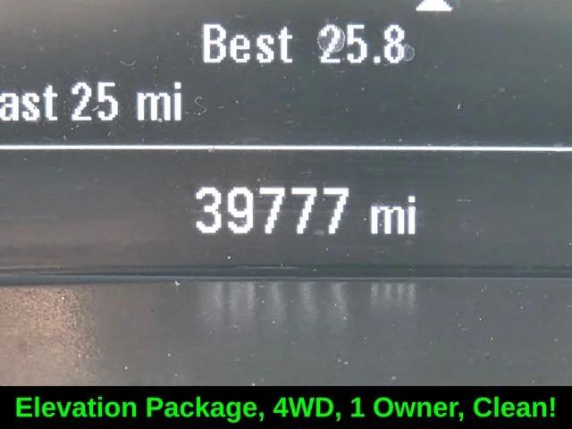 2022 GMC Canyon 4WD Extended Cab Elevation Standard