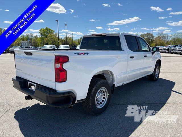 2026 Chevrolet Silverado 1500 4WD Crew Cab Standard Bed WT