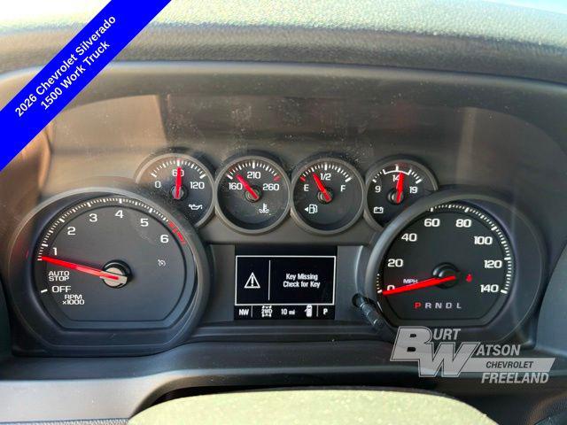 2026 Chevrolet Silverado 1500 4WD Crew Cab Standard Bed WT