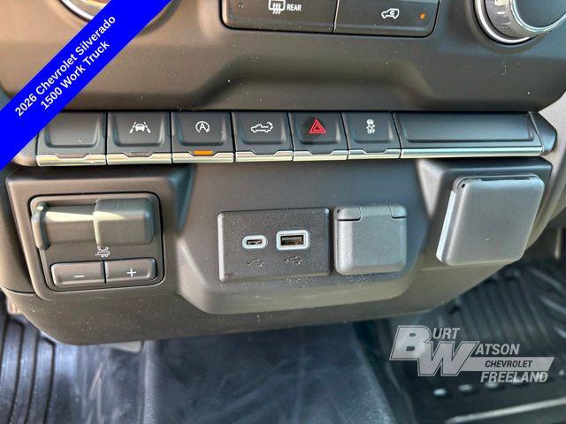 2026 Chevrolet Silverado 1500 4WD Crew Cab Standard Bed WT