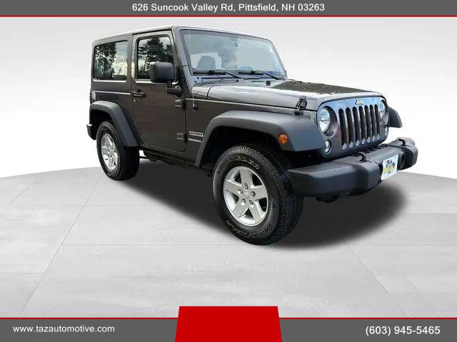 2017 Jeep Wrangler Sport 4x4 for sale in Pittsfield, NH