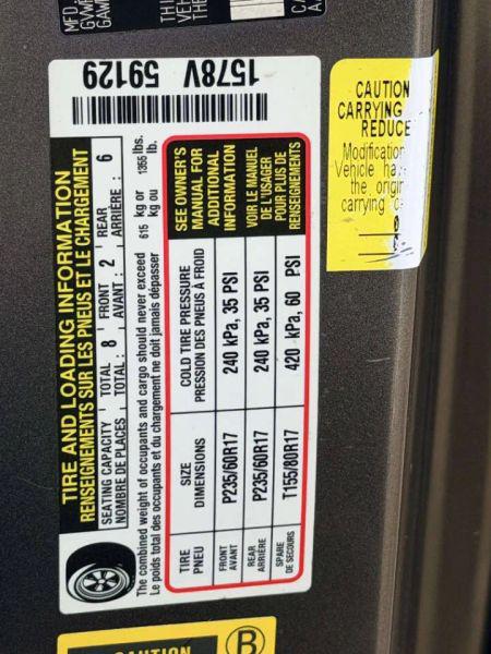 2013 Toyota Sienna LE V6 8 Passenger