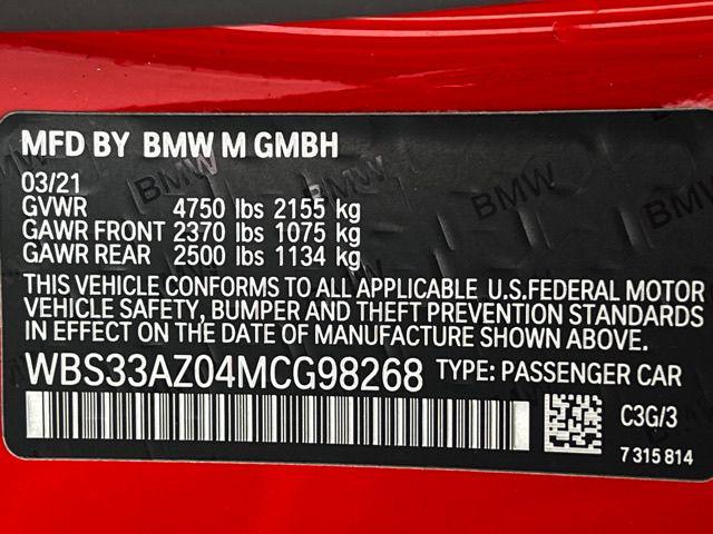 2021 BMW M4 Competition