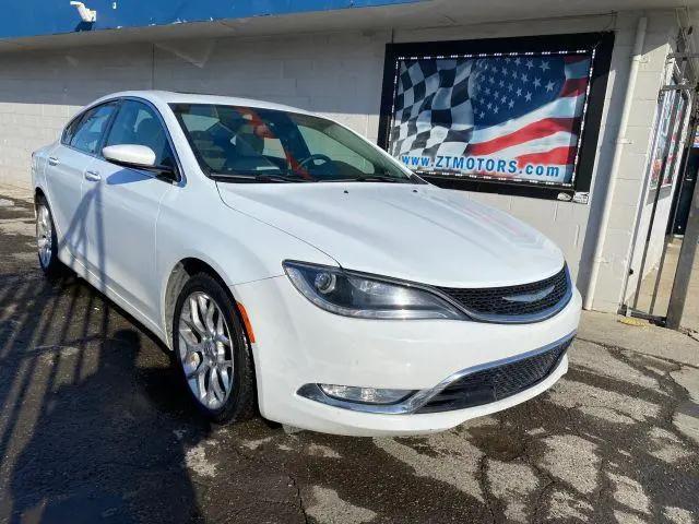 2015 Chrysler 200 C for sale in DETROIT, MI