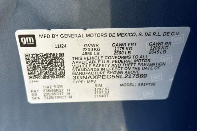 2025 Chevrolet Equinox AWD LT