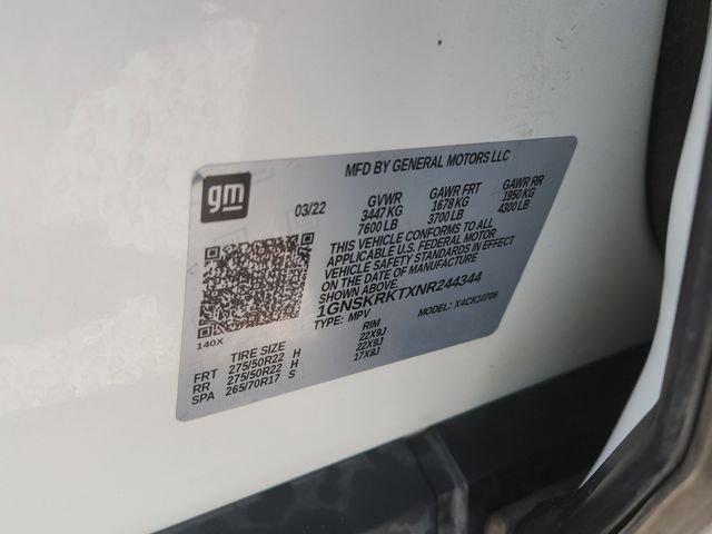 2022 Chevrolet Tahoe 4WD RST