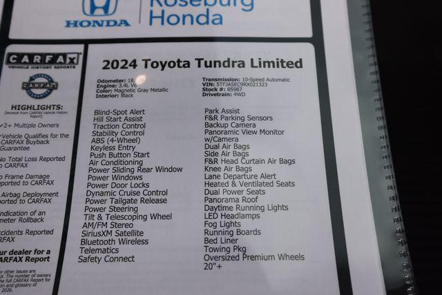 2024 Toyota Tundra Limited