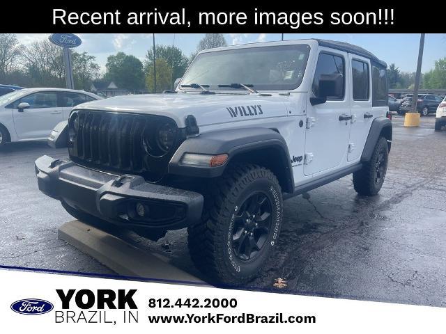 2023 Jeep Wrangler 4-Door Willys 4x4 for sale in Brazil, IN