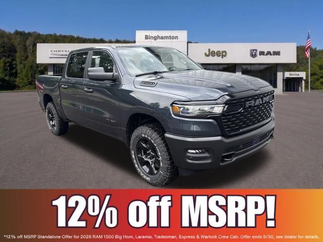 2026 RAM 1500 RAM 1500 WARLOCK CREW CAB 4X4 57 BOX