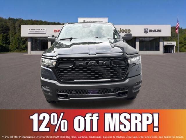 2026 RAM 1500 RAM 1500 WARLOCK CREW CAB 4X4 57 BOX