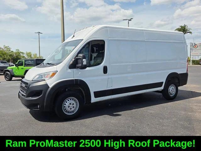 2025 Ram ProMaster 2500 Cargo Van Tradesman High Roof 159" WB w/Pass Seat