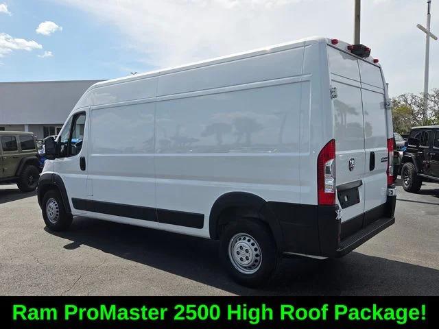 2025 Ram ProMaster 2500 Cargo Van Tradesman High Roof 159" WB w/Pass Seat