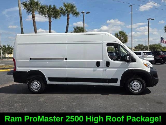 2025 Ram ProMaster 2500 Cargo Van Tradesman High Roof 159" WB w/Pass Seat