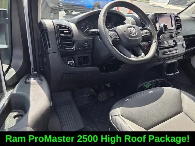 2025 Ram ProMaster 2500 Cargo Van Tradesman High Roof 159" WB w/Pass Seat