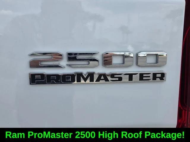 2025 Ram ProMaster 2500 Cargo Van Tradesman High Roof 159" WB w/Pass Seat