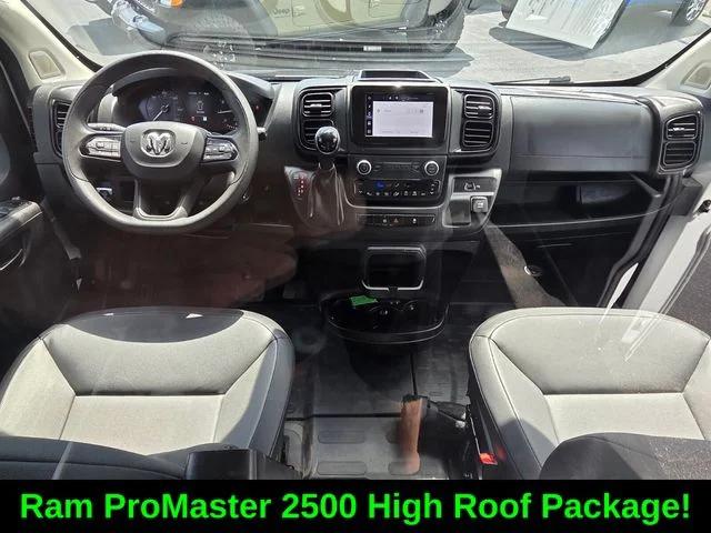 2025 Ram ProMaster 2500 Cargo Van Tradesman High Roof 159" WB w/Pass Seat