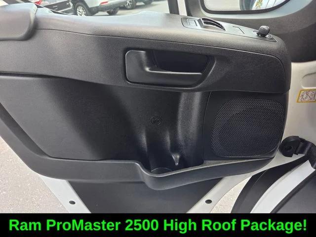 2025 Ram ProMaster 2500 Cargo Van Tradesman High Roof 159" WB w/Pass Seat